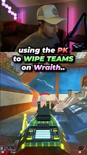 using the PK to Wipe Teams on Wraith in Apex Legends #apexlegends #apexlegendsclips #apexclips