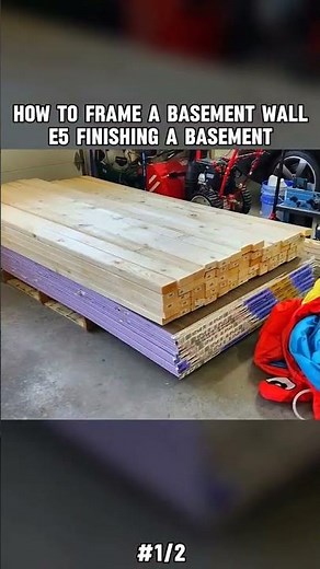 part 3 How to Frame a Basement Wall Step by Step | DIY Basement Finishing Guide