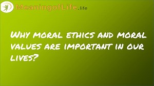 Moral values of Life - SlideServe