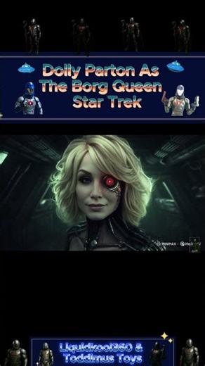 #startrek #DollyParton #ladies #affirmations #scifi #90s #live #action #retro #clips #shorts #ai