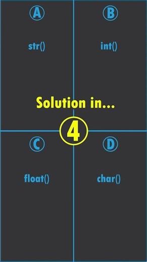 Quick Python Quiz - Converting String to Integer! #python #pythoncode #pythonquiz #datascience