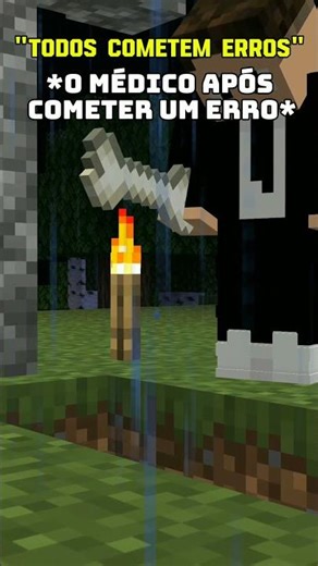ser deu mal o paciente |#minecraftshorts #minecraft #minecraftbr