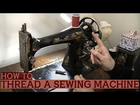 How to Thread Sewing Machines #SewingMachine #Howto #Thread