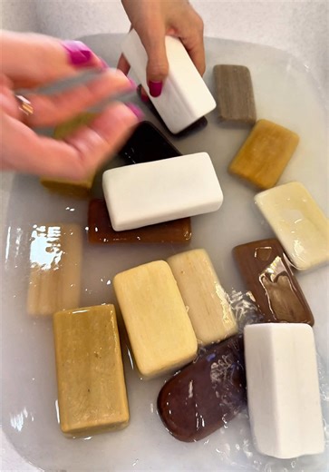 Asmr soap🫧🤎🤤 #asmr #soap #мыло | soap asmr