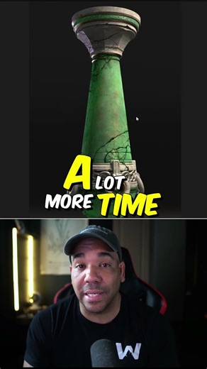 Stop modeling cracks in Blender, there's a faster way #3d #blender3d