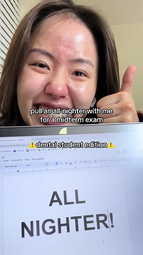 glove to protect my notes from my sweat 😌 #dentalstudent #ucladentalschool #ucladentistry #dentalschool #ucla #allnighter #studywithme #studytok