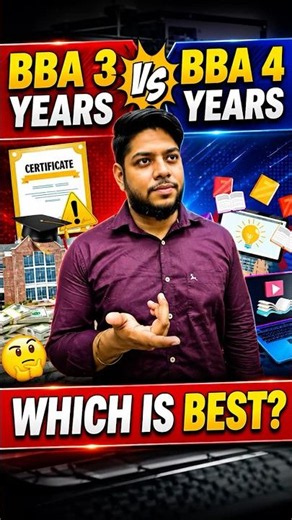 3 Year vs 4 Year BBA: Which Actually Matters for MBA? #education #bba