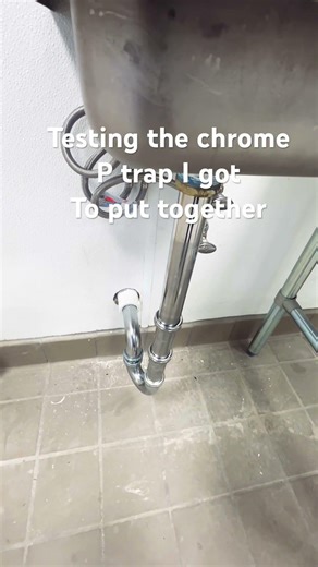 Chrome p trap testing