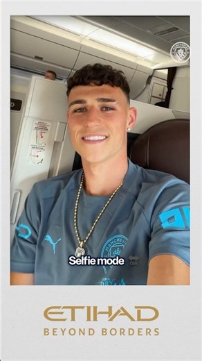 ✈️ POV you’re on the Etihad team flight 👀 #football #mancity #premierleague #shorts
