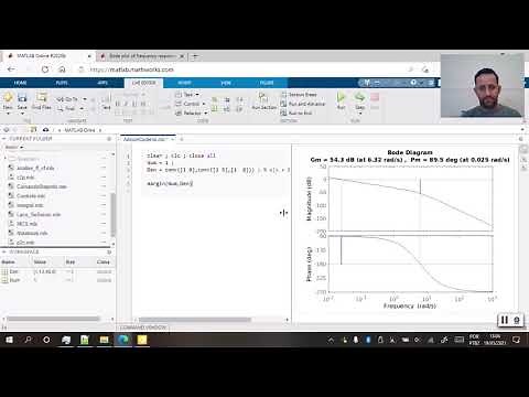 Diagrama de Bode, Margem de Ganho e Margem de Fase no MATLAB