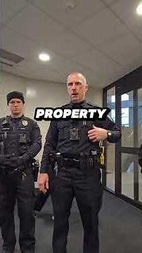 “Am I Being DETAINED?!” — NO RAS Cop Gets EXPOSED FAST 🔥 #policestation #policestation #cops