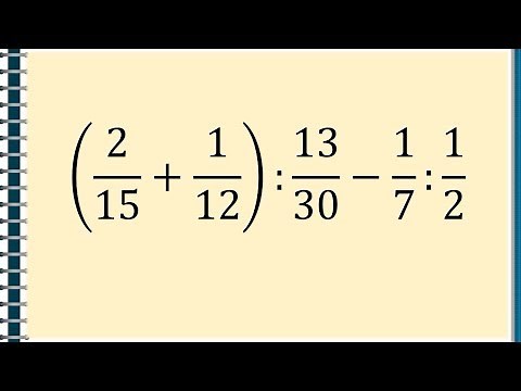 Operatii cu fractii: adunare, scadere, inmultire, impartire | Matera.ro