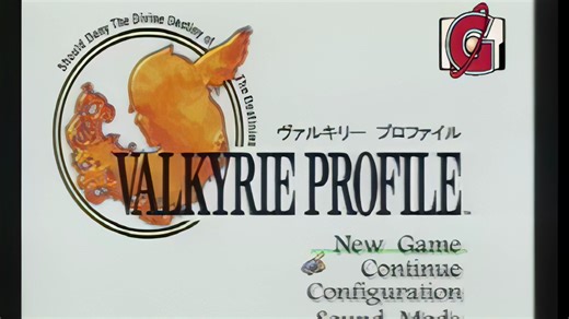 北欧女神 Valkyrie Profile 经典PS游戏 RPG 怀旧 Square Enix 复古 童年 回忆 女神侧身像 互动游戏志