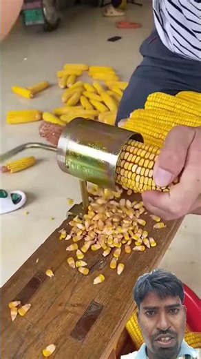 Hand-cranked threshing tool #shortsvideo