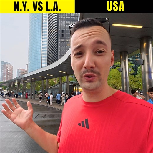 44K views · 978 reactions | How Does Los Angeles Compare to New York City, USA?  | Ken Abroad | Facebook