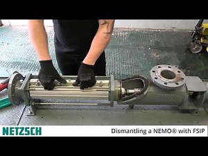 NETZSCH Pumps UK: Dismantling a NEMO with FSIP