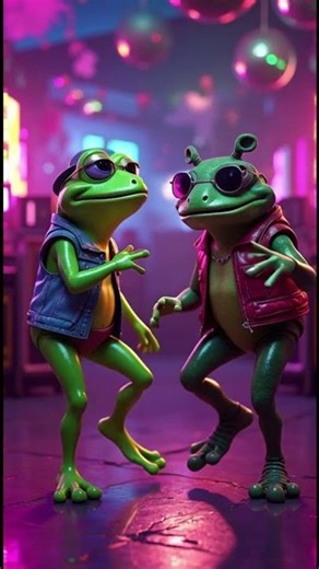 Crazy Frog Dance Axel F Funny Frog Video Viral Shorts 15