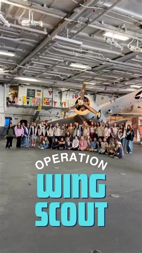Aboard Midway, Girl Scouts are discovering their wings! 🦋⚓️ Operation Wing Scout, in partnership with Southwest Airlines, brings Girl Scouts San Diego aboard the #ussmidwaymuseum to be inspired by women in aviation, take the controls in Midway’s Flight Academy (presented by #southwestairlines) and explore the ship on exclusive tours. To date, hundreds of Girl Scouts have soured through the program, walking away with more knowledge and the confidence to dream bigger. Here’s to empowering the nex