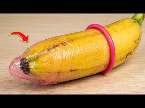 Once You Know This Secret,Just Banana into a Condom Mold and be Amazing discovery!!
