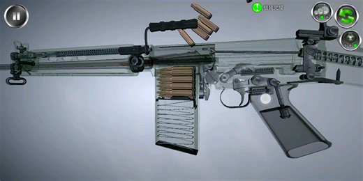 演示：FN FAl自动步枪的工作原理