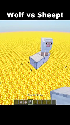 Minecraft Wolf vs Sheep!! 💀💀