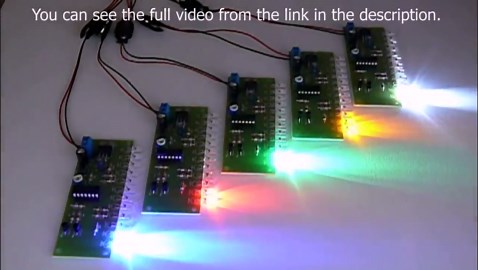 12 LED Chaser Knight Rider Scanner Cylon Eye Ghostbusters Effect 5mm Leds HK9935 - Etsy