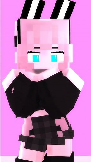 Eku Bunny Dance - Minecraft Animation - Mine imator (Template)