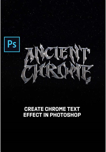 Create a Stunning Chrome Effect in Photoshop