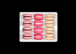 Pink Macaroons Assortment | Handmade by French Chefs | Pastreez