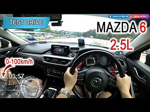 Part 1/2 | 2015 Mazda 6 facelift 2.5L | Malaysia #POV [Test Drive] [CC Subtitle]