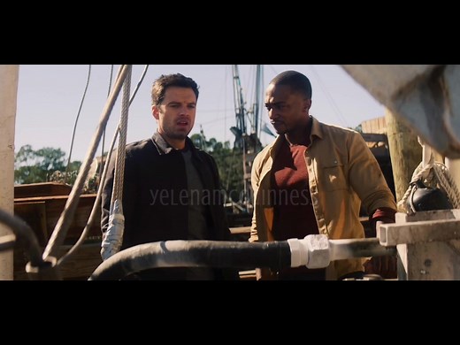 Sam and Bucky Moments in Falcon and Winter Soldier