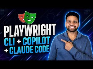 Playwright CLI + Copilot + Claude Code | AI Automation Testing in Action