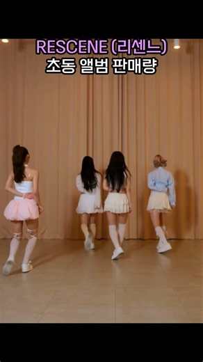 RESCENE 리센느 초동 앨범 판매량 (RESCENE's first-week album sales) #kpop