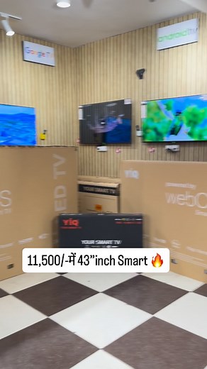 11,999₹ में 55”inches Led Tv . . #Brandedledtv #smarttv #slimtv #googletv #ledtv #trandingreels #viral #explorepage #fbreels #viralreel | Infinity vlogs india