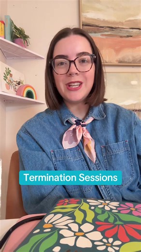 Tell me all about how you manage termination sessions! Special rituals, activities, gifts, etc. Endings the therapeutic relationship for any reason can be so complicated, so I’d love to hear how you memorialize it in that final session. #studenttherapist #therapistsontiktok #lmft #therapisttips #lpcyoubelonghere