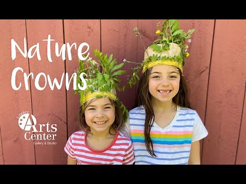 Nature Crowns | Art Project for Kids