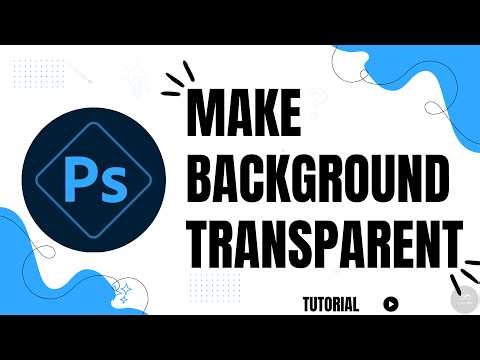 How to make background transparent in Photoshop express