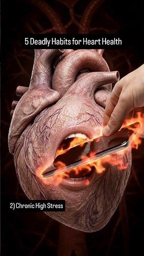 5 Daily Habits That Lead to a Heart Attack (Animated)