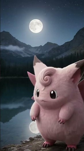 Clefable #0036 - Realistic Fan Art Breakdown (Moonlit Fairy)