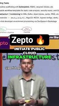 Zepto : Self Serve For Devs 🔥 #perfology #systemdesign #backstage #platformengineering #zepto