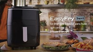 pub Moulinex Easy Fry Grill & Steam : Friture sans huile, grill