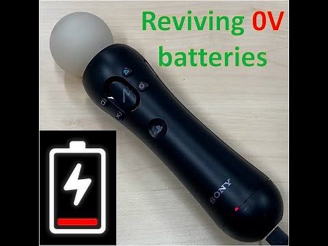 Reviving a dead battery for PS3/PS4 move motion controllers