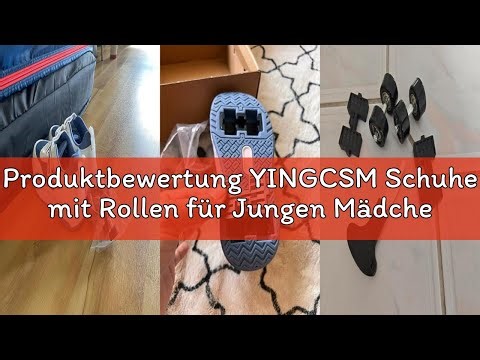 Produktbewertung YINGCSM Schuhe mit Rollen für Jungen Mädchen, Kinder Rollschuhe, 2-in-1 Roller Schu