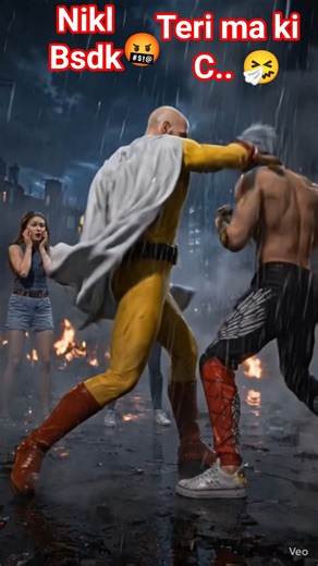 SAITAMA Fight 😱#mittubhai #ffshorts