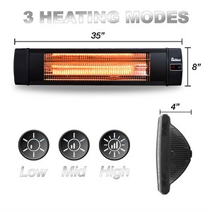 Dr Infrared Heater DR-238 Carbon Infrared Outdoor Heater for Restauran