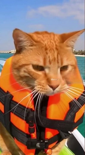 When a Cat Enjoys Sailing and Has a Need for Speed… The Internet Explodes! ⛵🐱💨
