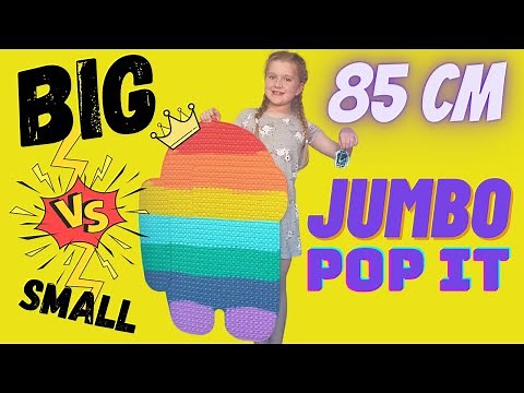 Jumbo Pop it 1000 Bubbles The Biggest Pop It in the World Giant Among Us Big Huge Pop It #jumbopopit