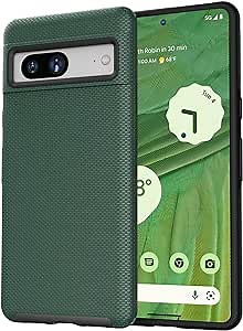 TOCOL for Google Pixel 7 Case, [Military Grade Drop Protection] [Dual Guard],Protective Phone Case for Pixel 7 6.3 Inches Alpine Green
