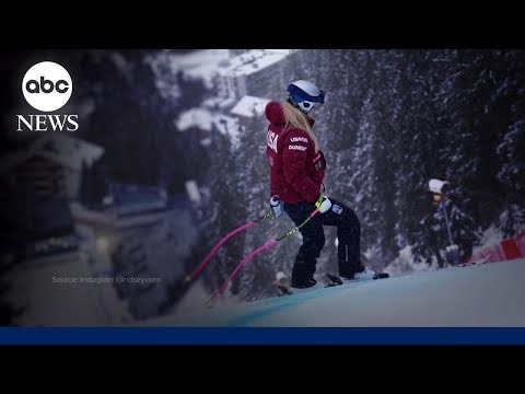 David Muir shares the latest on Lindsey Vonn's recovery ahead of Olympics in Milan