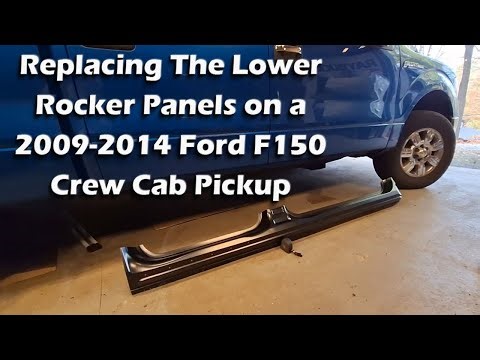 2012 Ford F150 rocker panel replacement